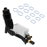 Engine Oil Cooler Oil Filter Housing Adapter Assembly | for 2014-2017 Dodge Jeep Chrysler Ram 3.6L V6 Engine | Replaces# 6810558