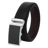 Zacharias MenS Pu Leather 35 Mm Reversible Belt Sl04 (Black_2Xl) (Pack Of 1)