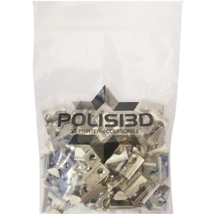 100-Pack 2020 2040 2060 Roll in Spring Loaded T Nut m3 for 20x20 20 Series Aluminum Extrusions 6mm Slot Aluminum Profile Accesso