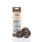 Fuller Brush Heavy Duty Stainless Steel Kitchen Cleaner Scrubbing Scour Sponges 3 Pack