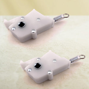 Amazing Drapery Hardware 2 PcS Wand Tilt control Horizontal Blind Parts Wand Tilter Large, High Profile
