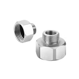 VFAUOSIT Brass Pipe Fitting - 3/8 inch Male x 1/2 inch Female Water Hose Adapter - Reducer Adapter, 2 Pieces