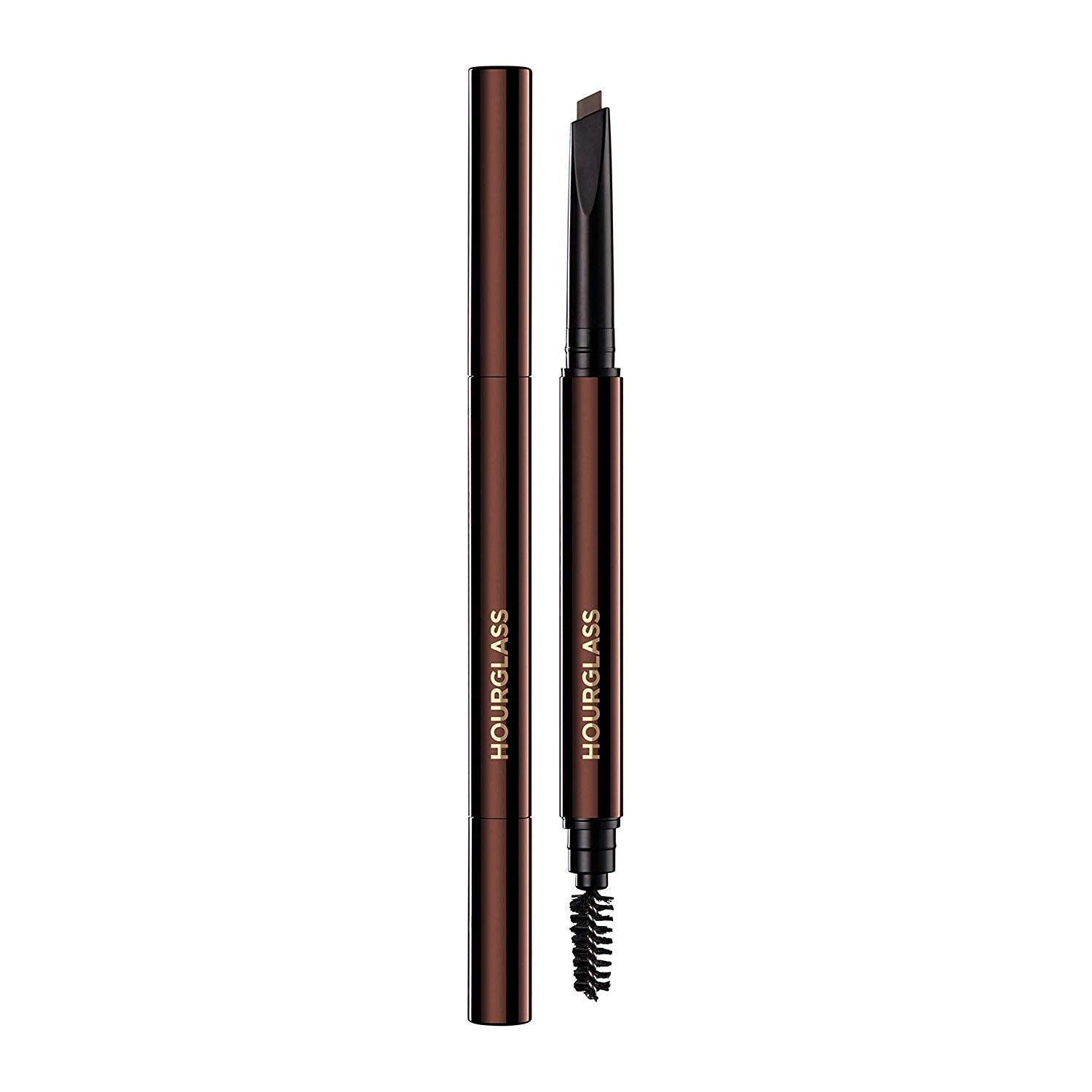 Hourglass Arch Brow Sculpting Pencil Soft Brunette Shade Mechanical Eyebrow Pencil for Shaping and Filling cruelty-Free and Vega