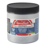 Speedball Fabric Screen Printing Ink, 8Ounce, Opaque Silver, Iridescent, for TShirt and Silkscreen Printmaking