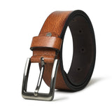 Mahetri Chaplin Buffalo Brown Leather Belt (Upto 46) | Vintage Handmade Genuine Leather Belt For Men | Heavy Buckle (34)