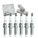 6 pc NGK Laser Iridium Spark Plugs compatible with Nissan Murano 3.5L V6 2009-2020