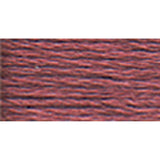 DMC 1173726 Mouline Stranded Cotton Six Strand Embroidery Floss Thread, Dark Antique Mauve, 8.7Yard