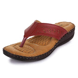 Ortho Joy Extra Soft Doctor Ortho Slippers For Men - 8Uk,Cherry,8,B08KJD8CKB