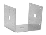 USP Structural Connectors D44TZ G185Triple Zinc Galvanized 4 by 4 Post Anchor
