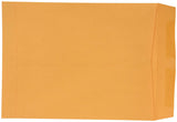 School Smart No Clasp Catalog Envelopes, 9 X 12 Inches, Kraft, Pack Of 250