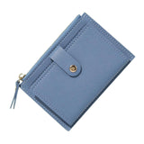 Calandis Small Wallet Multifunctional Thin Short Wallet For Dating Shopping Commuting Blue | Wallets | Womens Accessories