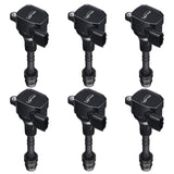 BDFHYK Set of 6 Ignition Coils Pack Compatible with Nissan Altima Frontier Maxima Murano NV1500 Pathfinder Quest Xterra Infiniti