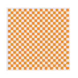 200 Pcs Baking Papers Grease-Proof Wax Papers Hamburger Papers [Orange Lattice]