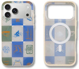 Sonix Case for iPhone 17 Pro Max | Compatible with MagSafe | 10ft Drop Tested | Santorini Check