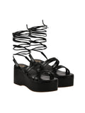 Shoetopia Retro Style Black Platform Heels For Women & Girls /Uk6,Black,6,B0BV6XC42V