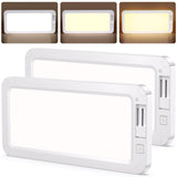 LILTSDRAE RV Lights Interior 1700LM,3 Color 12V Volt Led Light, Super Bright 120 LEDs Dome Light Fixture for RV Accessories/Camp