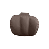 Saz Dekor Car Headrest Pillow Comfortable Soft Portable Auto Headrest Car Neck Pillow Brown