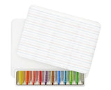 Pencil Grip 1596054 The Whiteboard & Wonderstix, Assorted Colors Set of 12 Stix