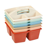 Really Good Stuff 4Compartment Caddies Boho, 6 Pack Classroom Organization