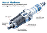 Bosch 6701 Oe Fine Wire Platinum Spark Plug - Pack Of 4
