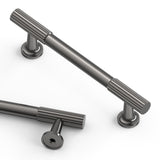Asidrama 10 Pack 3.75 Inch(96mm) Brushed Black Nickel Cabinet pulls Kitchen Cabinet Handles, Cabinet Pulls Kitchen Cabinet Hardw