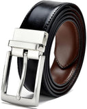 Zoro MenS Vegan Leather Reversible Belt For Men | Size 46