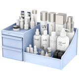 Makeup Desk Cosmetic Storage Box Organizer with Drawers for Dressing Table, Vanity Countertop, Bathroom Counter, Elegant Vanity 