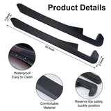 LYCARESUN 2 Pack Car Seat Gap Filler, Universal Car Seat Gap Plug to Fill The Gap Between Seat and Console Stop Things Dropping,