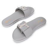 Ortho Joy Doctor Footwear For Women|| Fancy Slipper For Women || Orthopedic Women'S Fancy Slipper/Fancy Sandal For Women,Grey,7,B0D5RBHX39