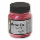 Jacquard PearlEx Pigment, Creates Metallic or Pearlescent Effect, 5 Ounce Jar, Magenta