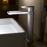 Fresca Bath Fft9152Ch Allaro Single Hole Vessel Mount Bathroom Vanity Faucet, Chrome