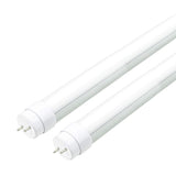F15T8 LED Tube Light,7W 18inch/18 Length, 5000K Daylight White, T8 LED Replacement Tube Light, Rotatable End Caps,Frosted Cover,