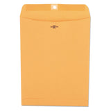 Universal UNV35264 #90 Square Flap Gummed/Clasp Envelope Brown Kraft (100/Box)