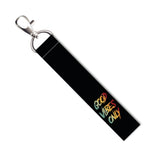 Isee 360 Good Vibes Only Lanyard Bag Tag With Swivel Lobster For Gift Luggage Bags Backpack Laptop Bags Students Travelers L X H