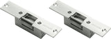 Seco-Larm SD-994A-A1SQ Pack of 2 Reversible Electric Door Strikes for Wood Doors, Fail-Secure Operation, 8 to 16VAC/12VDC, US26D