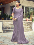 Satrani Womens Silk Saree (3431S291N_Dull Light Purple)