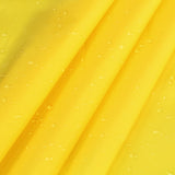 Vonty Waterproof Ripstop Nylon Fabric - 60 Inch Wide(3 Yard), Yellow, Lightweight, Water & Wind Resistant, Ideal for DIY Project