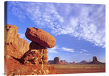 Mushroom Rock In Monument Valley Najavo Tribal Park, Arizona-Canvas Art-24X18