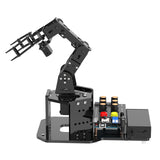 Robotic Arm with Arduino 5DOF/Axis AI Smart Robot Arm Open Source STEM Educational Building Robotics & Engineering Kits, Science
