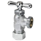 Homewerks, Brass, 1/2Inch VWMFRTD3B Washing Machine Valve, Compression