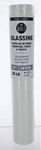 Glassine Rolls 25 Lb 12 Inches X 20 Yards