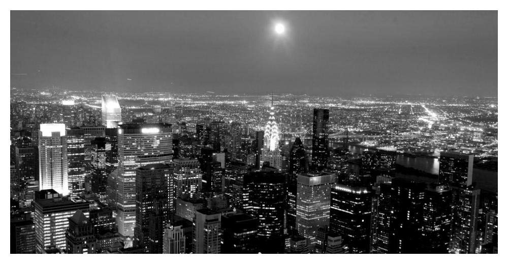 Aerial View Of Manhattan, Nyc-Paper Art-50,,X26,,