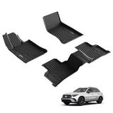 3W Floor Mats Compatible for Benz GLC 2023 2024 2025 TPE All Weather Custom Fit Floor Liner for Benz GLC 1st 2nd Row Car Mats, B