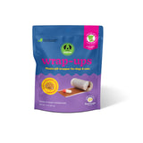 Stashios: Wrap-Ups: Pill Wrapper - Bacon Cheeseburger - 30 Servings Bag, Dogs & Cats, Treat Hides Any Size Pills, All Natural Li