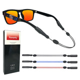 Favanty Glasses Strap Sports, Adjustable Sunglass Strap, Eyeglasses Strap Holder for Kids Women Men,Eyeglass Holders Around Neck