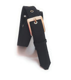 Generic WomenS Xxxl Oversize Plus Size Denim Material Jeans Black Belt