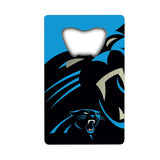 FANMATS 62546 Carolina Panthers Credit Card Style Bottle Opener - 2x 3.25