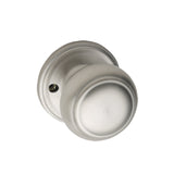 Copper Creek CK2090SS Colonial Door Knob, Dummy Function, 1 Pack, Satin Stainless