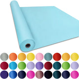 SMART&CASUAL 36 x 2,520 (210) Light Blue Kraft Craft Paper Roll for Gift Wrapping Bulletin Board Bouquet Flower Kids Art Packin