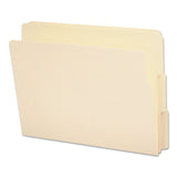 Smead End Tab File Folder, 1/3Cut Tab, Letter Size, Manila, 100 per Box (24130)